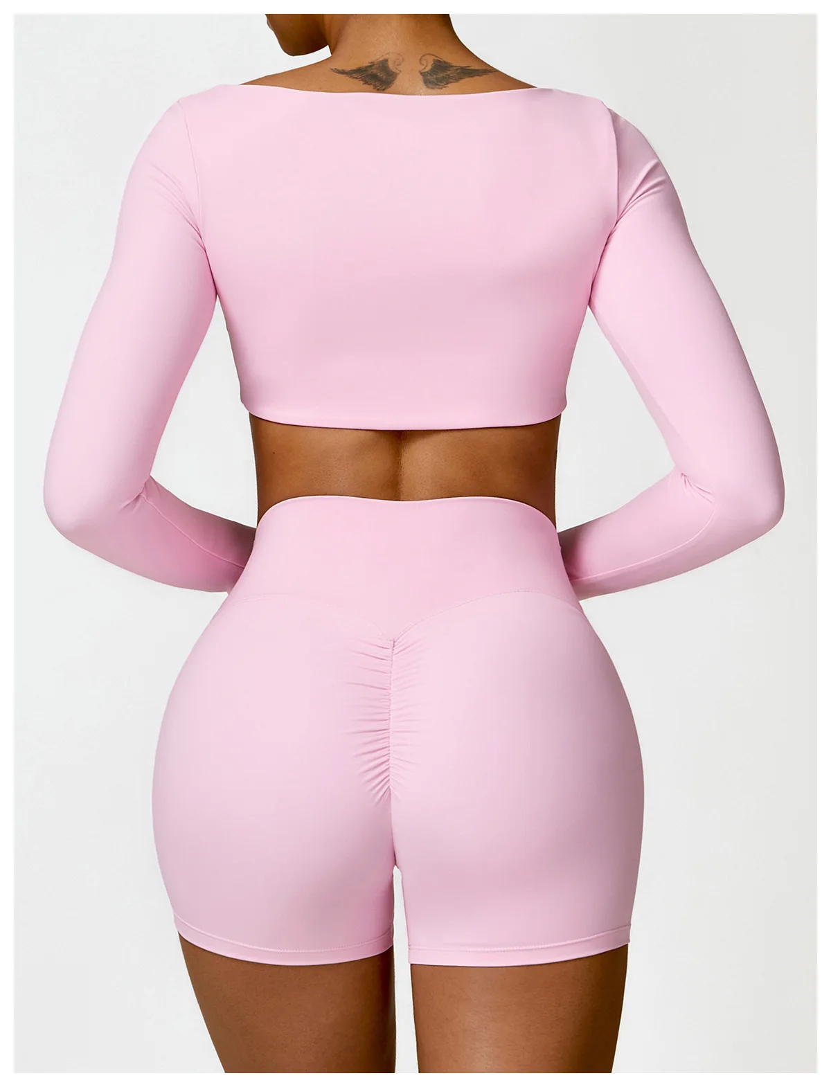 New Summer Sports Women Outdoor Running Gym Fitness Wear T-shirt Long sleeved Yoga Shirt Gym Push Up Workout Single Piece Top
