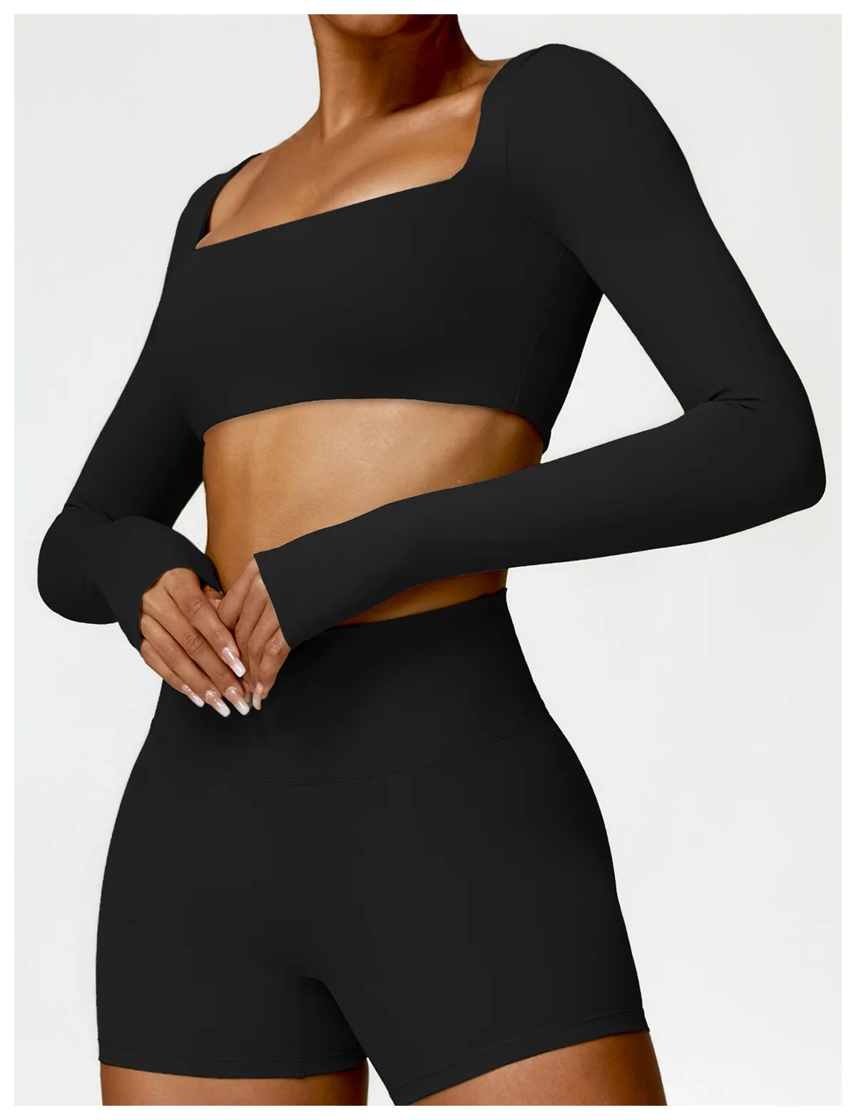 New Summer Sports Women Outdoor Running Gym Fitness Wear T-shirt Long sleeved Yoga Shirt Gym Push Up Workout Single Piece Top