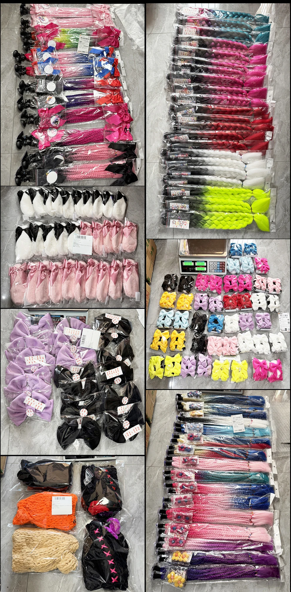 2pcs Quality Braids For Motorcycle Helmet Ponytail Sucker Braids Wig For Woman Helmet Decor Ears Twist Accessories 164 Colors