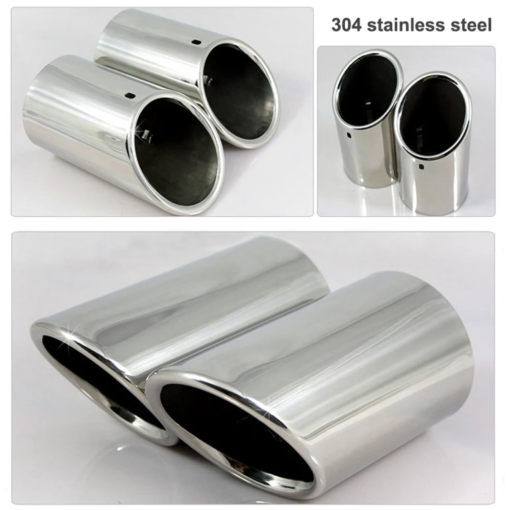 Stainless Steel Car Exhaust Muffler TailPipes For New Sagitar New Lavida, New Bora Golf Tiguan Scirocco 1.4T Special TailPipes
