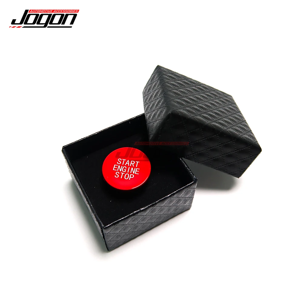 Red & Blue Engine Start Stop Button Trim For BMW 3 Series G20 X5 G05 X6 G06 X7 G07 G14 Car Interior Decoration Accessories