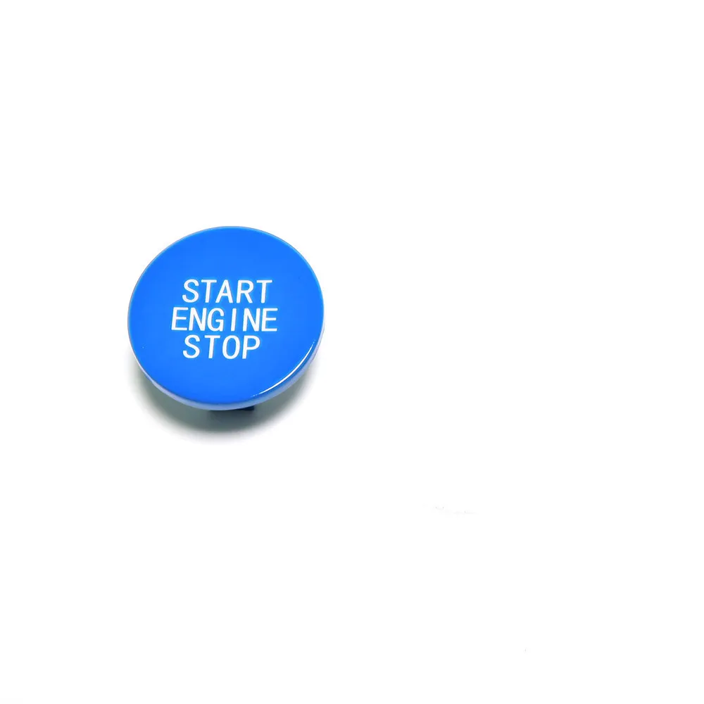 Red & Blue Engine Start Stop Button Trim For BMW 3 Series G20 X5 G05 X6 G06 X7 G07 G14 Car Interior Decoration Accessories