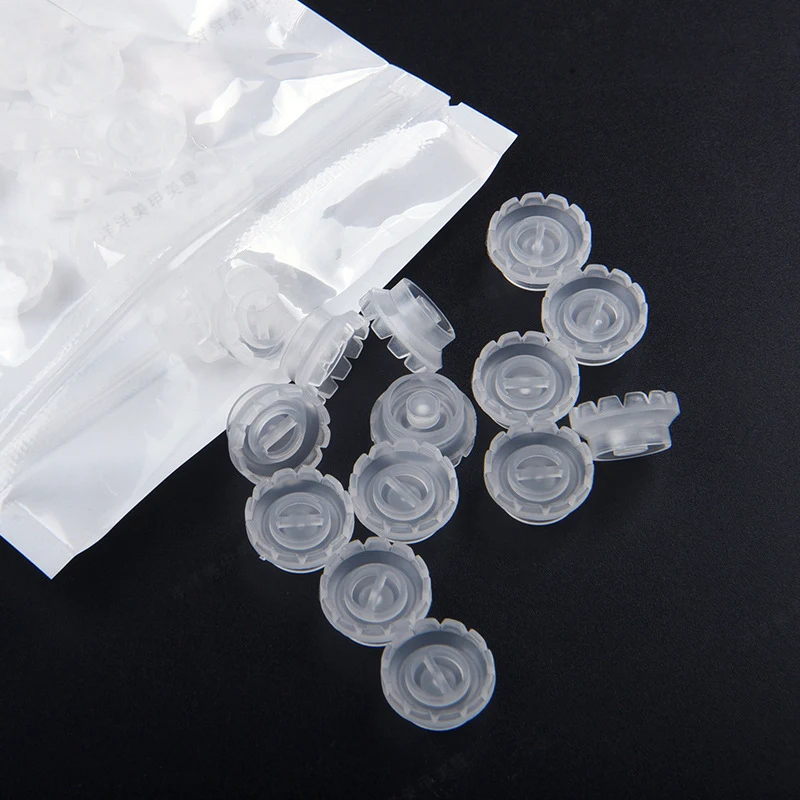 100Pcs False Eyelashes Blooming Cups Planting Grafting Rapid Bloom Sun Flower Glue Cup Fan Eyelash Extension Makeup Tools