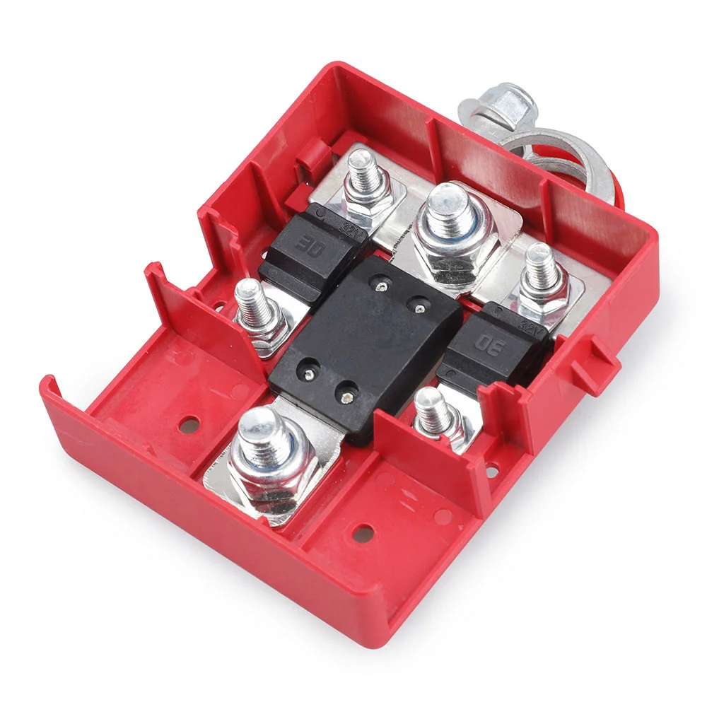 Car Quick Release Fused Battery Distribution Terminal Clamp Connectors 32V 400A For RENAULT Megane 2 Master 2003 - 2010 Clio 2