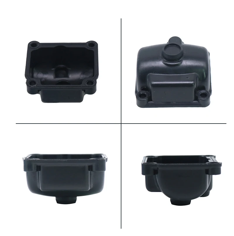 Sclmotos- For Dellorto PHBG AS BS CS DS AD BD Motorcycle Carburetor Transparant Float Chamber Clear Bottom Float Bowl Oil Cup