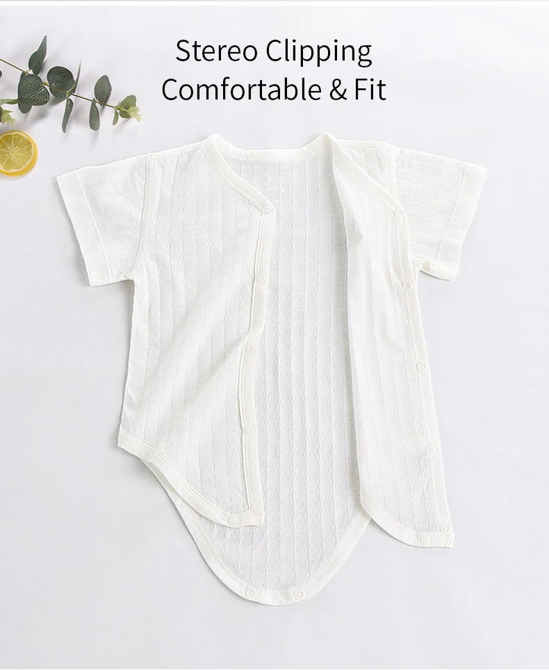 Bodysuit for Newborns Baby Clothes Sleepwear Summer Thin Baby Romper Overalls Jumpsuits Baby Romper Infants SolidClimb
