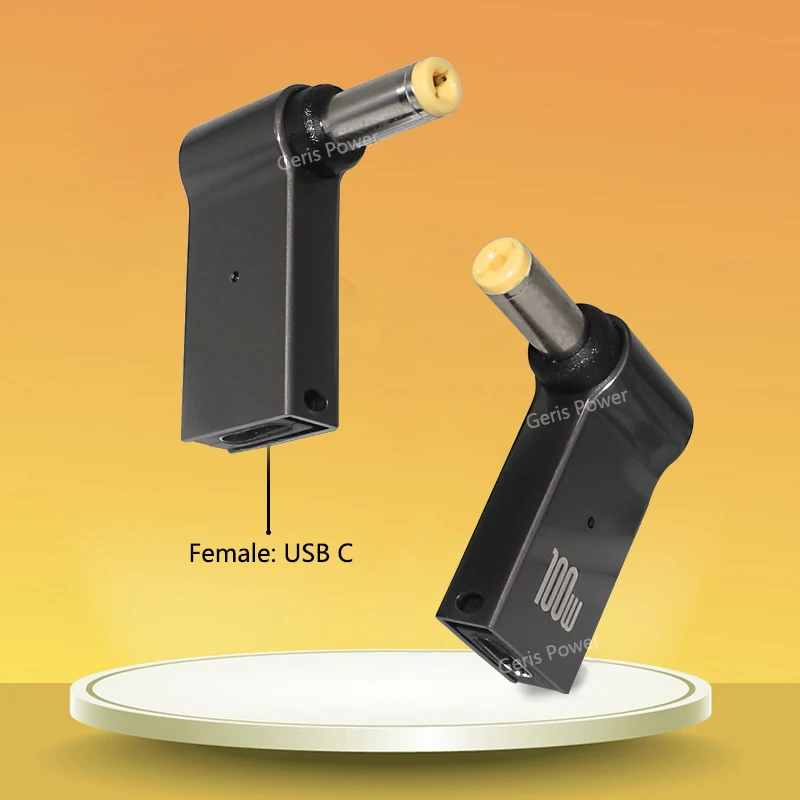 ​100W USB Type C Fast Charging Adapter Plug Connector Universal USB C Laptop Charger Converter for Dell Asus Hp Acer Lenovo