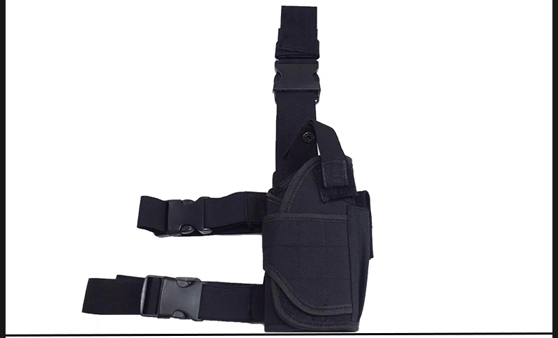 Tactical Leg Holster Airsoft Hunting Pistol Holster Pouch Adjustable Strap Nylon Gun Holster For Universal Gun