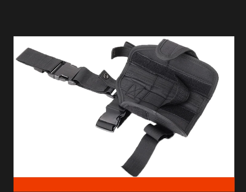 Tactical Leg Holster Airsoft Hunting Pistol Holster Pouch Adjustable Strap Nylon Gun Holster For Universal Gun