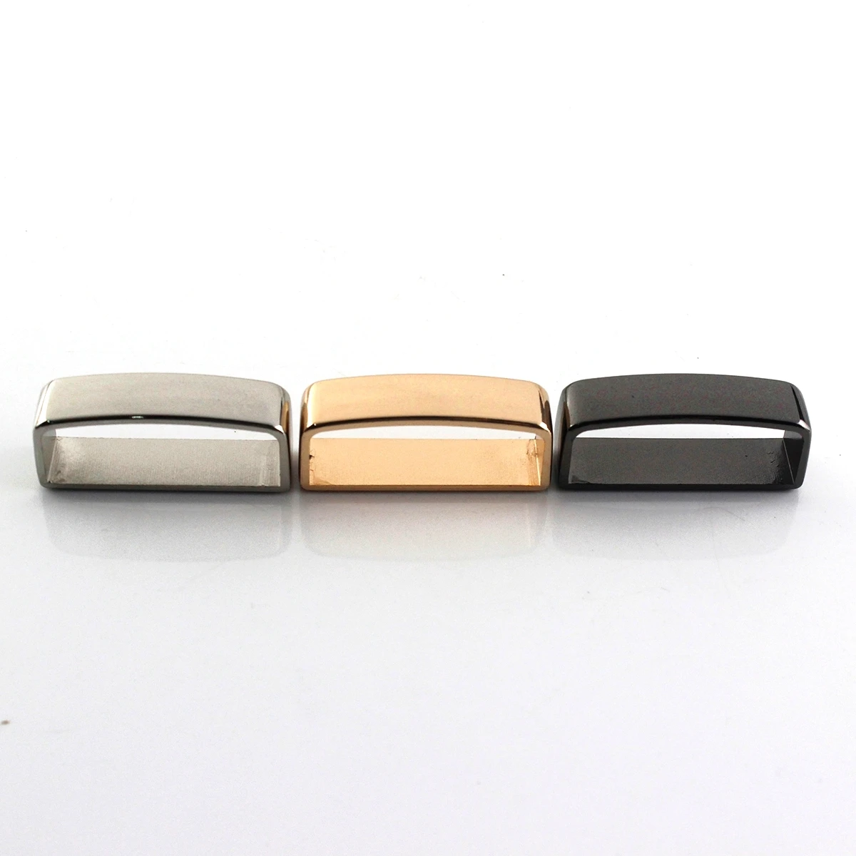 2Pcs Alloy Belt Keeper D Shape Belt Loop Ring Strap Buckle Leather Craft Belt Accessories Bag Strap Parts 30/35/40mm