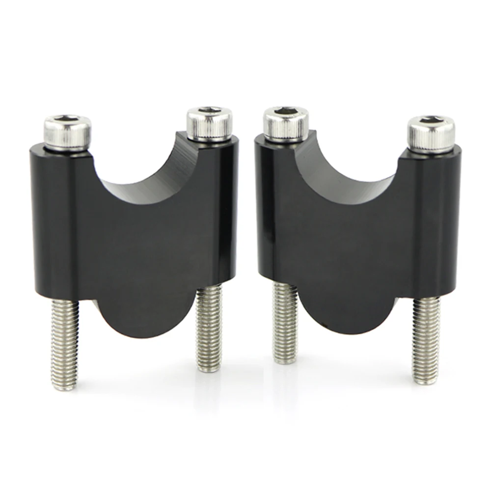 Motorcycle Handlebar Risers 22mm 7/8" Fat Mount Risers For BMW R1200R F800ST F700GS F650G F650CS G650GS R1100GS R1150GS R850GS