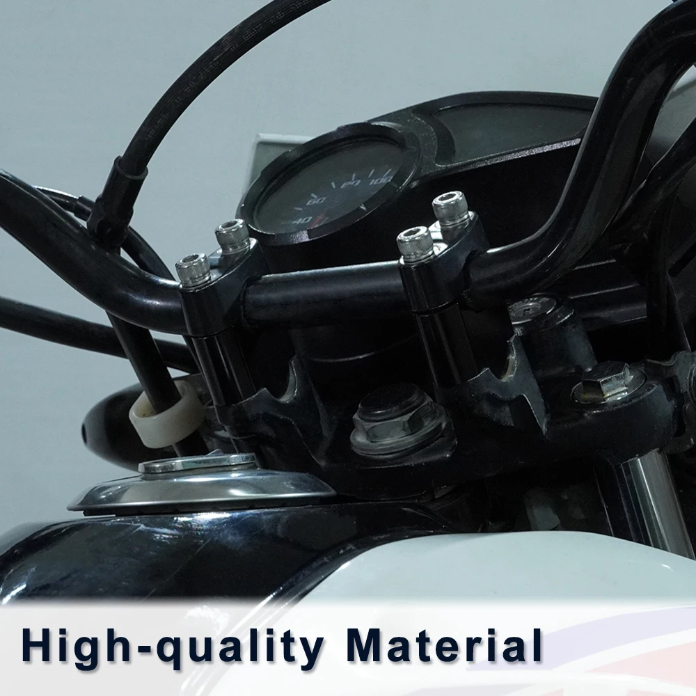 Motorcycle Handlebar Risers 22mm 7/8" Fat Mount Risers For BMW R1200R F800ST F700GS F650G F650CS G650GS R1100GS R1150GS R850GS