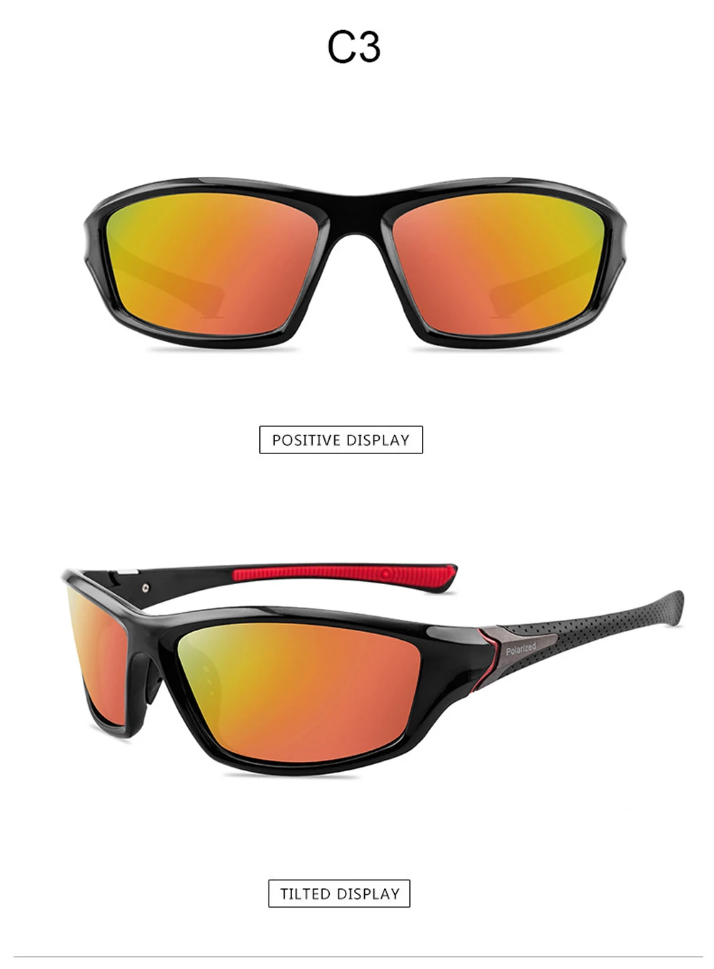2026 Unisex 100% UV400 Polarised Driving Sun Glasses For Men Polarized Stylish Sunglasses Male Goggle Eyewears