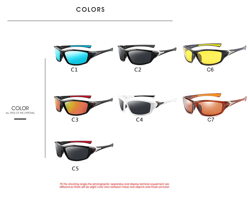 2026 Unisex 100% UV400 Polarised Driving Sun Glasses For Men Polarized Stylish Sunglasses Male Goggle Eyewears