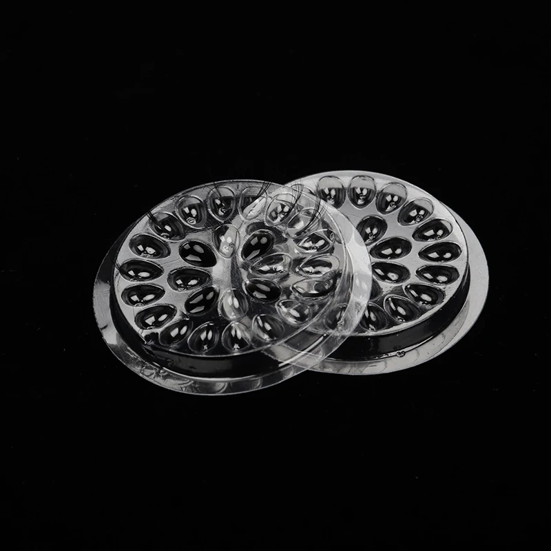 HOT 100 pcs Disposable Holder Sticker Glue Adhesive Pallet For Eyelash Extension Eyelash Makeup Tools Plastic Flower Eyelash