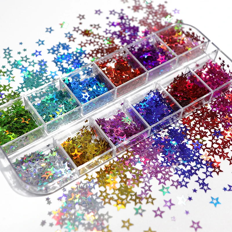 Fluorescent Bubble Sequins Epoxy Resin Glitter Filling Hollow Round Shape Slime Slices Neon Nail Art Flakes Resin Shaker Filler