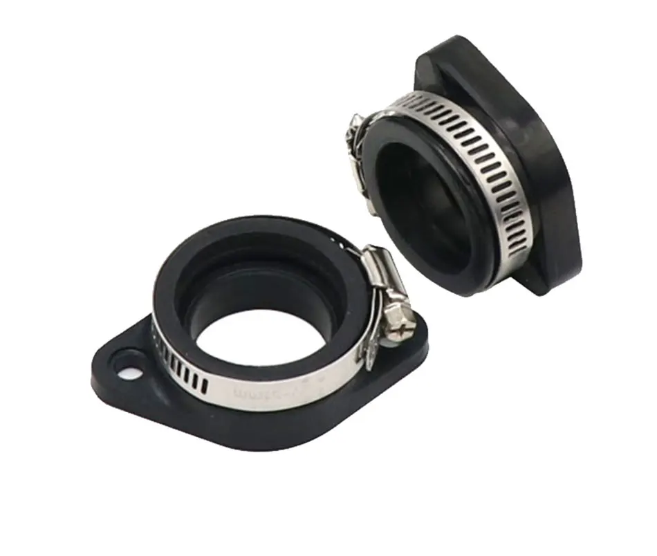 ZSDTRP Motorcycle Carburetor Adapter Inlet Intake Pipe for PWK 21/24/26/28/30/32/34mm PE26/28/30mm TM28/32/34 Carb Pit Dirt Bike