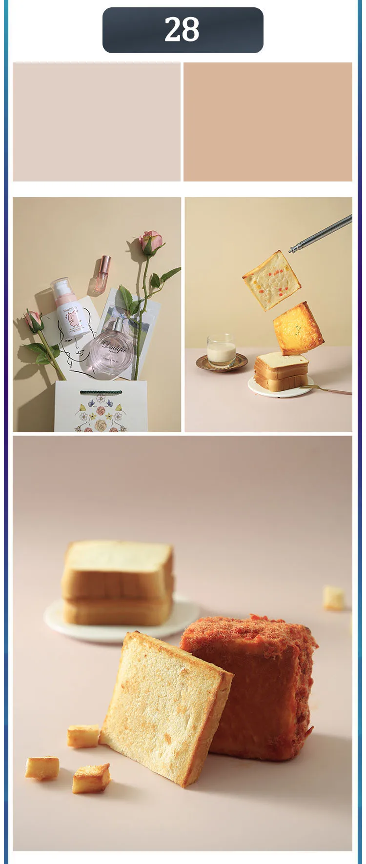 Photography Backdrops Wallpaper 57*87cm 2sides Solid Color Photo Background Props for Photo Studio Newborn Product Photographic