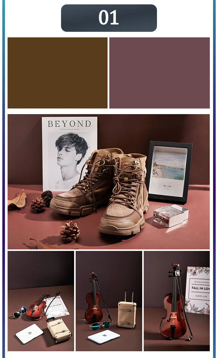 Photography Backdrops Wallpaper 57*87cm 2sides Solid Color Photo Background Props for Photo Studio Newborn Product Photographic