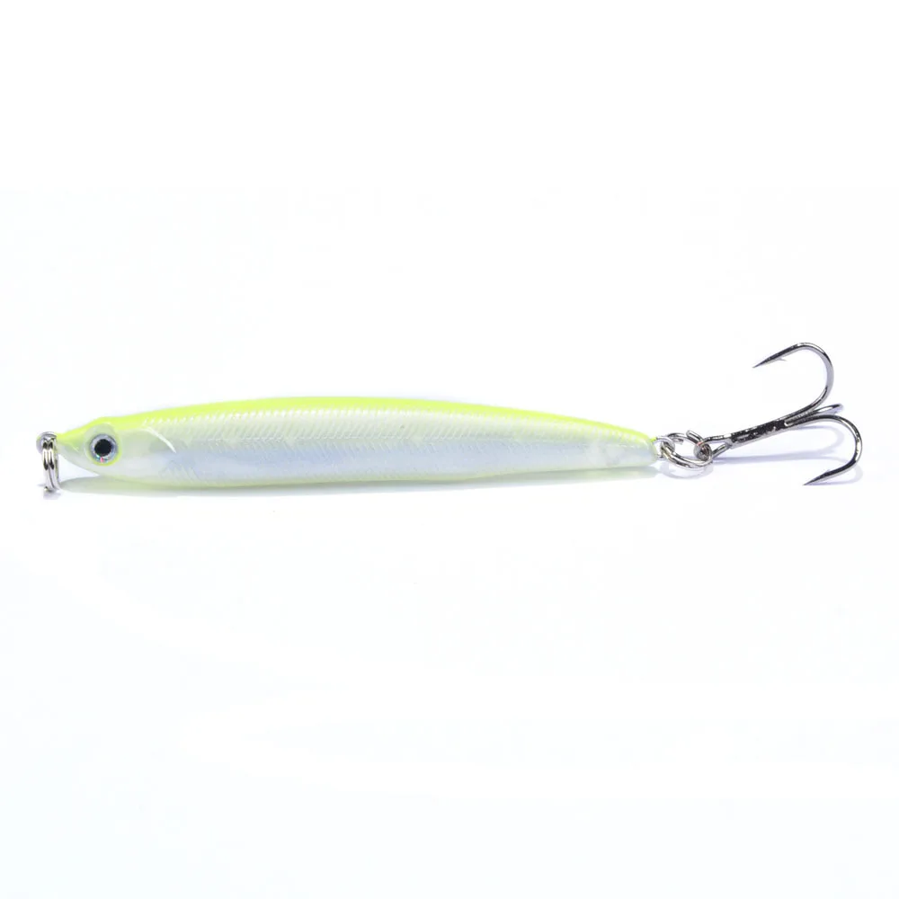 1pcs High Quality Thrill Stick Fishing Lure 7cm 10g Sinking Pencil Long Casting Shad Minnow Artificial Bait Pike Lures