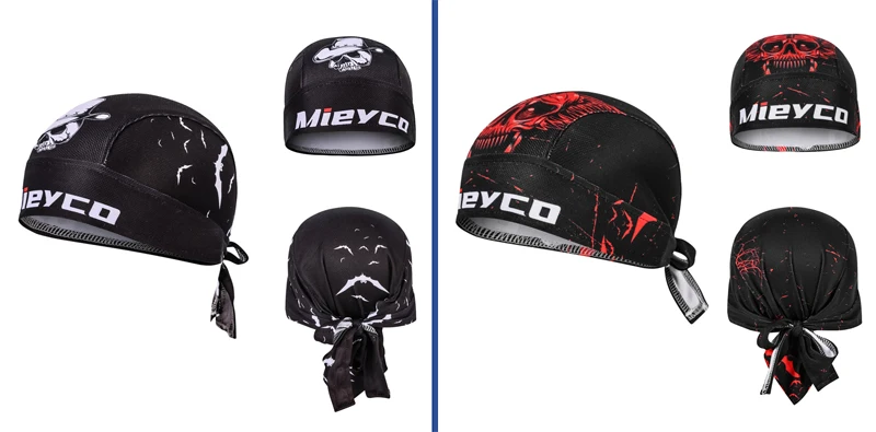 Mieyco Bicycle Cycling Headbands Sport Cyclist Cycling Cap For Men Head Bandana Female Bike Cap Men's Summer Running Headscarf