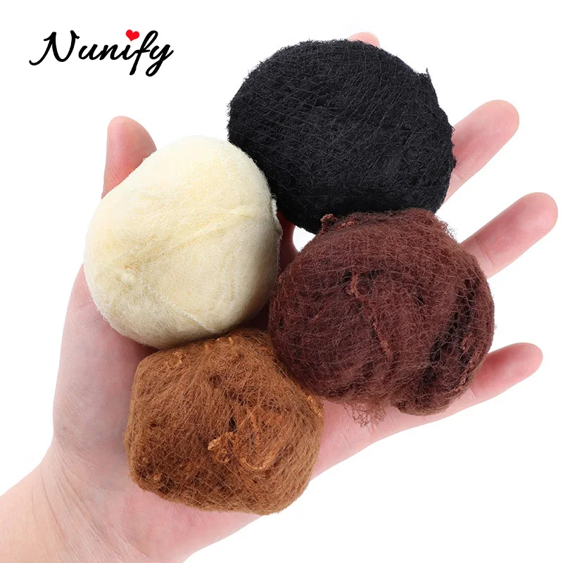 Nunify 5Mm Nylon Hair Nets Invisible Disposable Hair Net Ballet Dance Snoods Net Bun Hair Nets Invisible Elastic Edge Mesh Hair