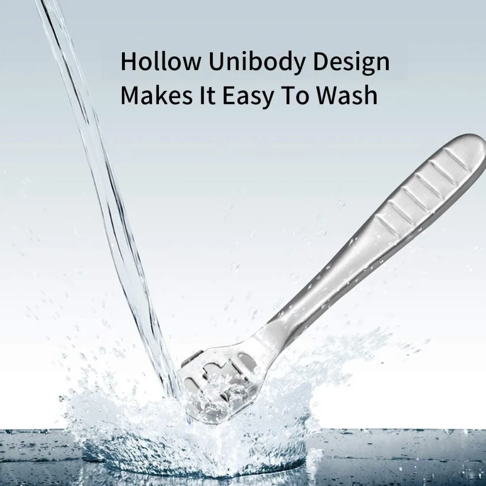 Foot Callus Shaver Heel Hard Skin Remover Hand Feet Pedicure Razor Tool Shavers Stainless Steel Handle 10 Blades Foot Care Tools