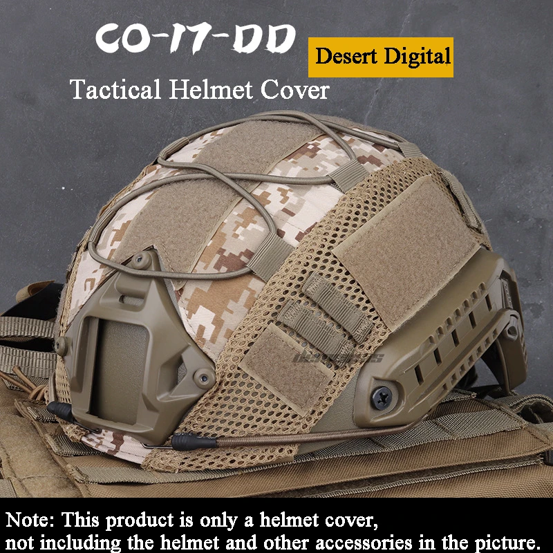 Tactical Helmet Cover for Fast MH PJ BJ Helmet Airsoft Paintball Helmet Cover