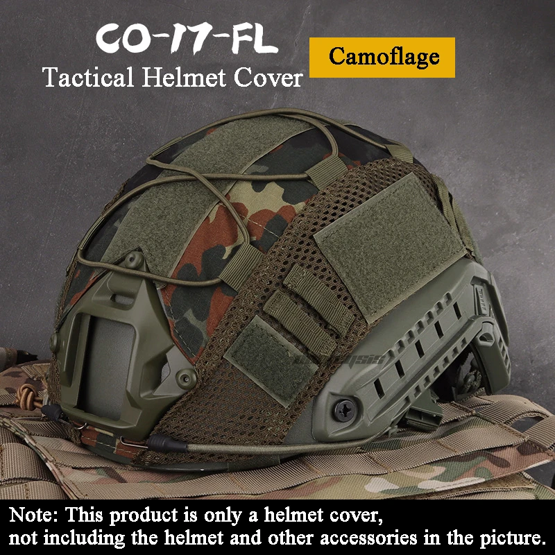 Tactical Helmet Cover for Fast MH PJ BJ Helmet Airsoft Paintball Helmet Cover