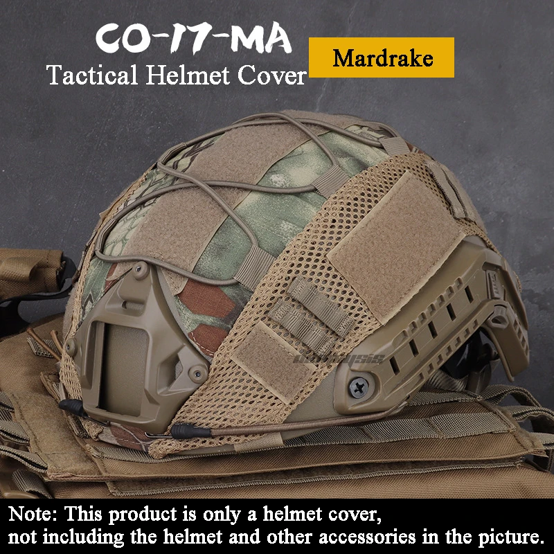 Tactical Helmet Cover for Fast MH PJ BJ Helmet Airsoft Paintball Helmet Cover