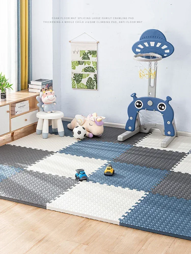8/16pcs Pink Foam Play Mat, Interlocking Puzzle Carpet Floor Mat for Baby Crawling and Exercise Various Colors Available Toys