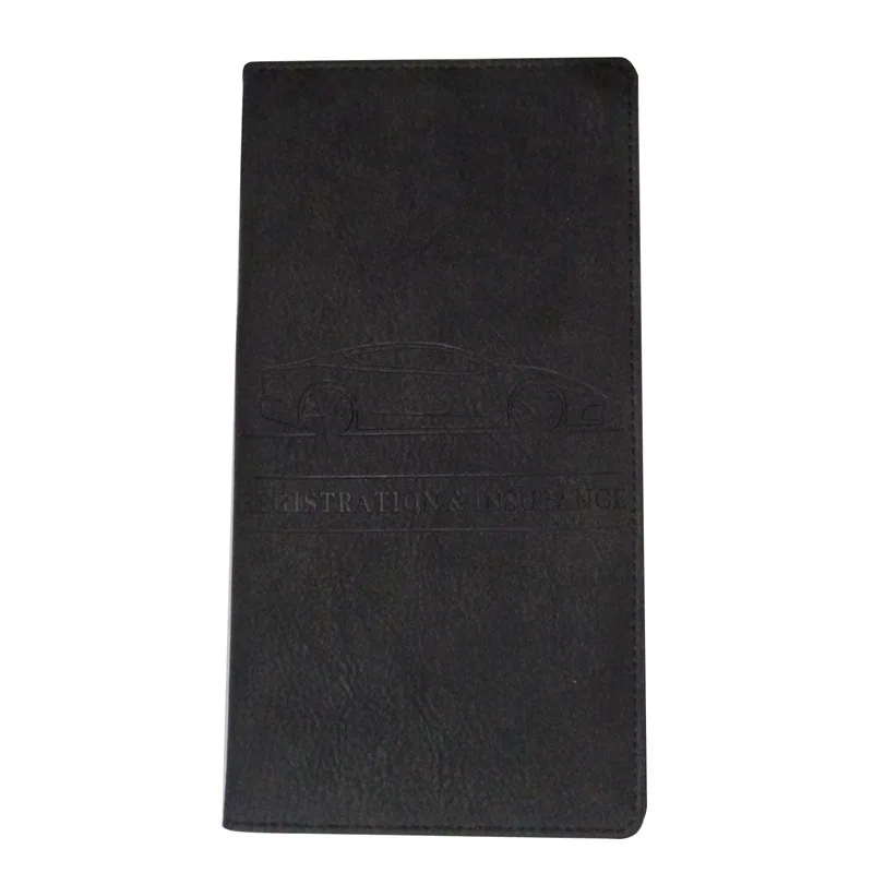 Men's Card Holder, Car Registration Vehicle License Insurance Card Holder Wallet