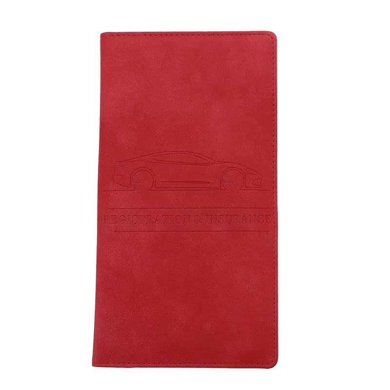 Men's Card Holder, Car Registration Vehicle License Insurance Card Holder Wallet