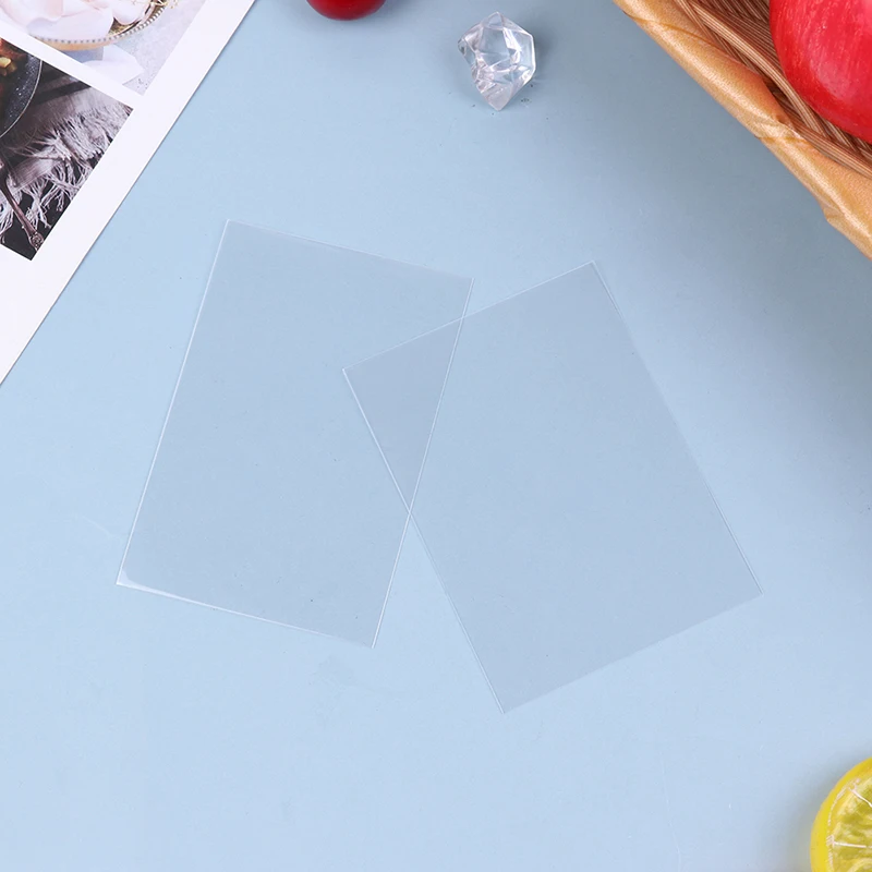 20pcs Korea Card Sleeves Photocard Holographic Protector Film Album Binder Pocket Page Protector