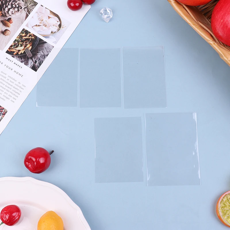 20pcs Korea Card Sleeves Photocard Holographic Protector Film Album Binder Pocket Page Protector