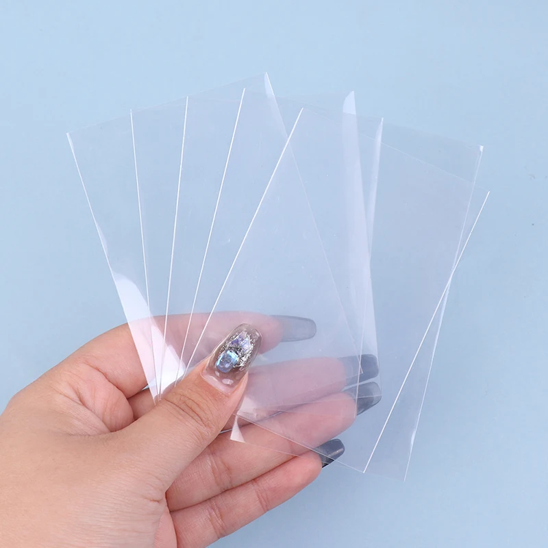20pcs Korea Card Sleeves Photocard Holographic Protector Film Album Binder Pocket Page Protector
