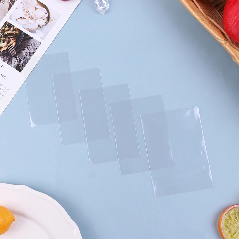20pcs Korea Card Sleeves Photocard Holographic Protector Film Album Binder Pocket Page Protector