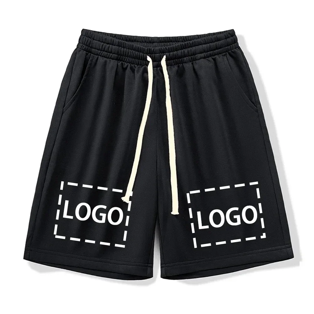 Customized T-shirt Shorts Your Logo Print Shorts Causal Loose Men Pant Custom Pant Y2K Streetwear Own Design Beach Short T-shirt