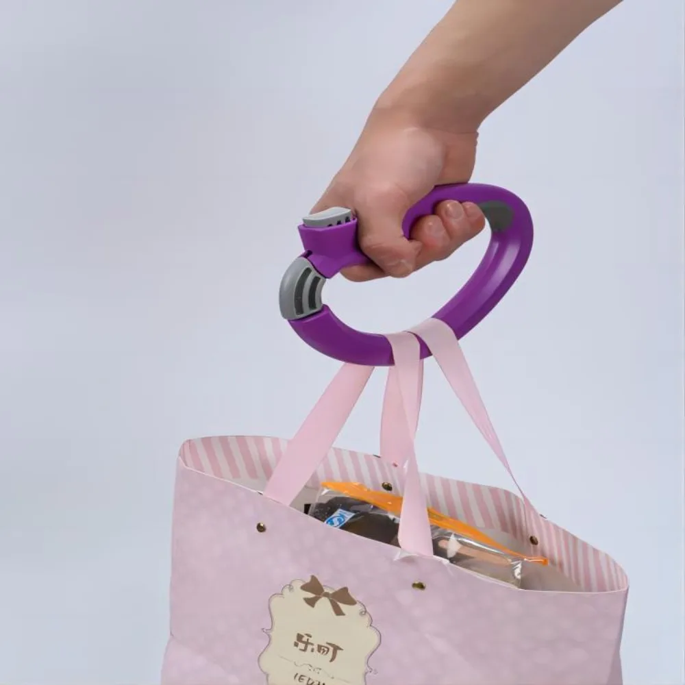 Useful D Shaped One Trip Grip Convenient Portable Shopping Bag Holder Labor-saving Grocery Bag Holder Shopping Bag