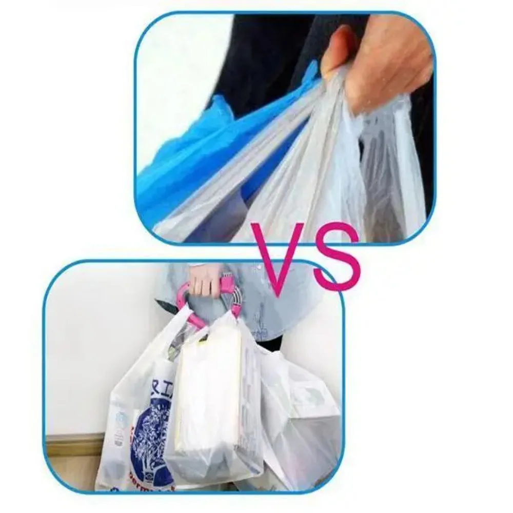 Useful D Shaped One Trip Grip Convenient Portable Shopping Bag Holder Labor-saving Grocery Bag Holder Shopping Bag