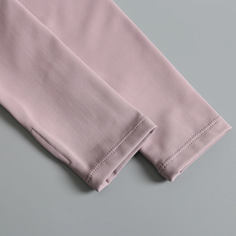 New yoga wear ladies coat round high elastic loose exercise yoga fitness long sleeve stand-up collar yoga tops