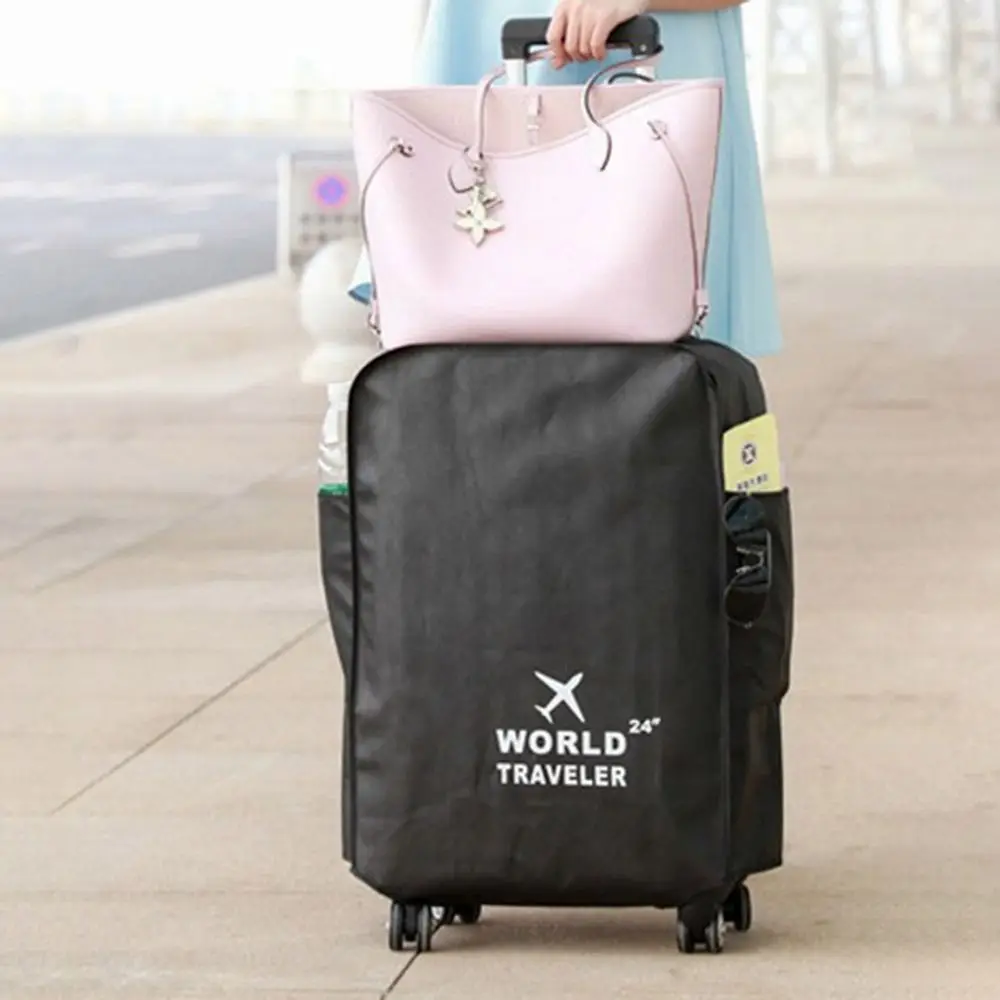 Travel Luggage Cover Waterproof Luggage Protector Covers Dustproof Protector Covers For 20-30 Inch Inch Suitcase Case