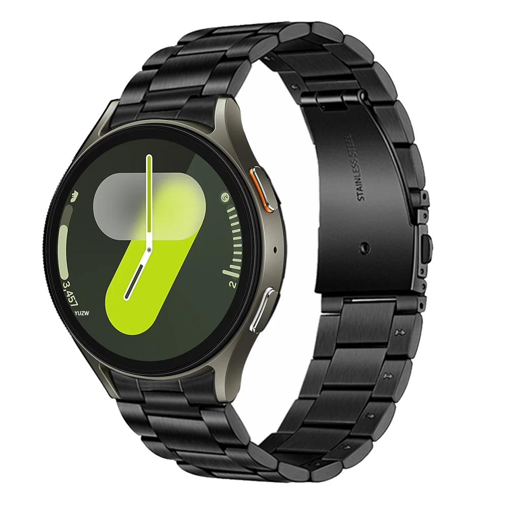 No Gaps Band For Samsung Galaxy Watch 7/ 7 LTE 44mm Watch6 4 5Pro 45mm 44mm 40mm Strap Official Metal Stainless Steel Bracelets