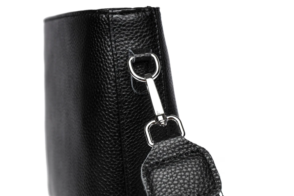 100% Genuine Leather Crossbody Bag Women Fashion Wide Strap Shoulder Bag Ladies Cowhide Messenger Bag Small Handbag and Purse
