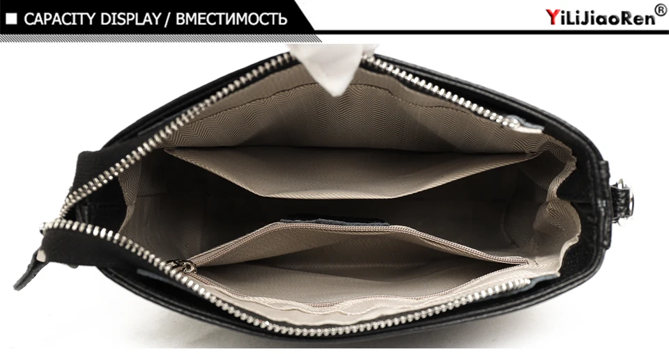 100% Genuine Leather Crossbody Bag Women Fashion Wide Strap Shoulder Bag Ladies Cowhide Messenger Bag Small Handbag and Purse
