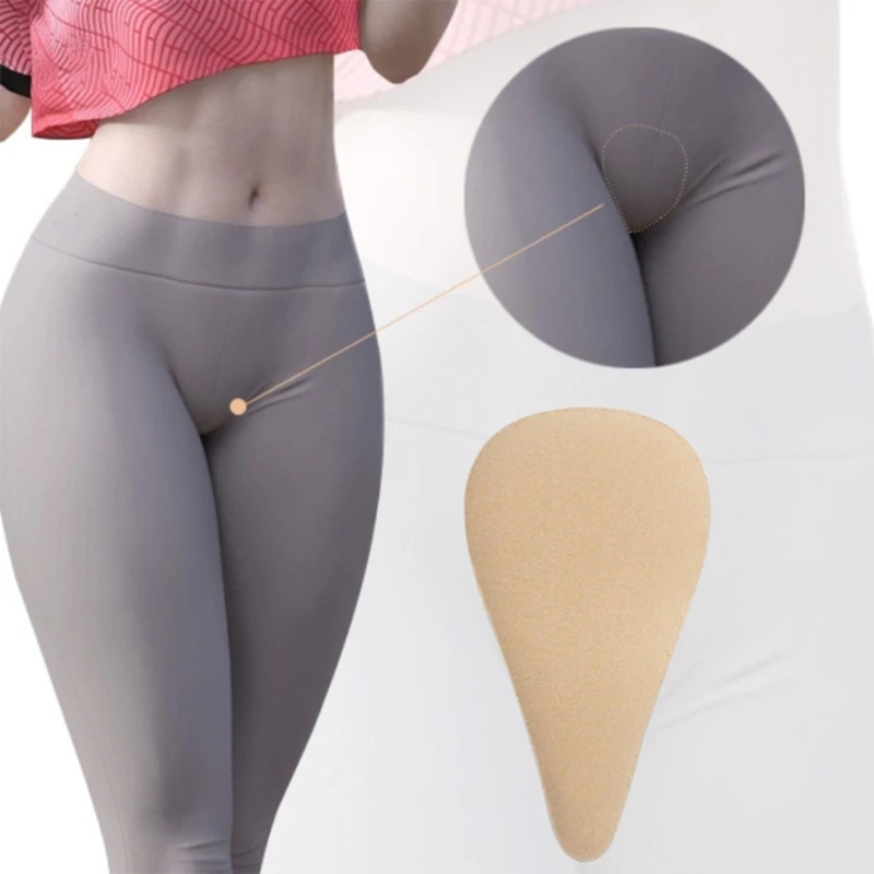 1PC Camel Toe Pad Private Concealer Silicone Pad Part Reusable Nursing Adhesive Swimsuit Sticker Women Protector Invisible Parts
