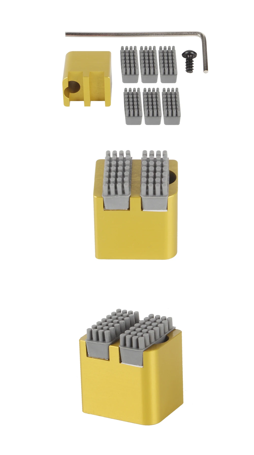 For bambulab P1S X1 Series nozzle silicone wiper Nozzles Brush Hotbed Mounted Scrubbers for Bambu lab Cleaning Tool 3D Printer
