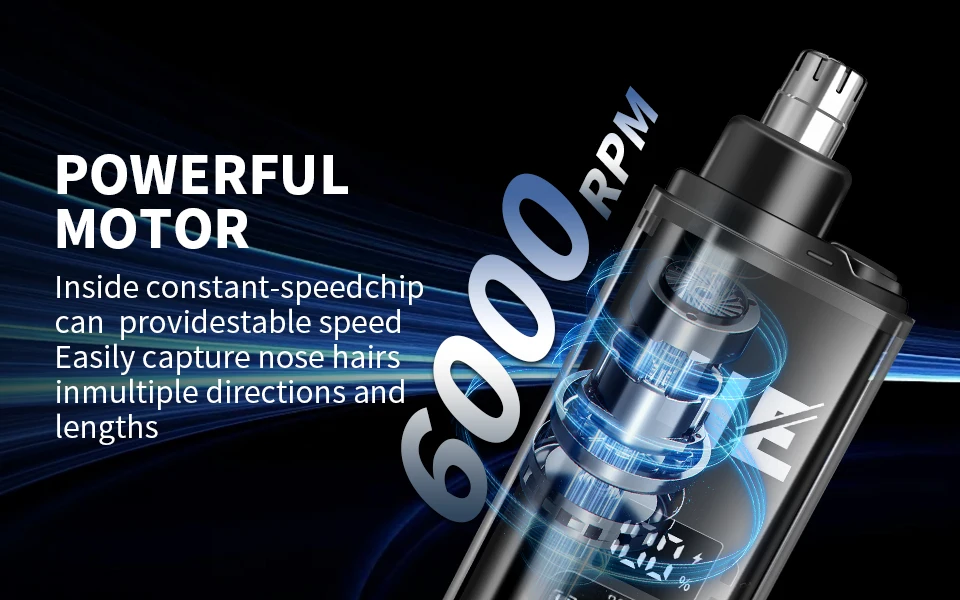 Hiena Finish Machine Electric Professional Electric Hair Clippers Beard Clipper Rechargeable Men's Shaver Hair Trimmer Kit