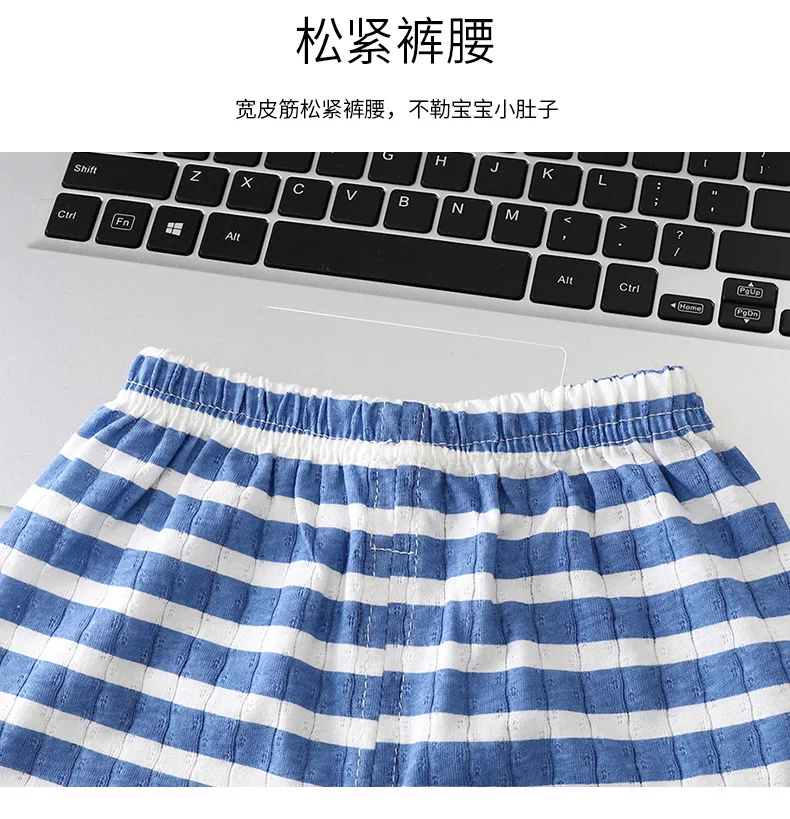 Summer toddler kids boys girls clothes baby sleepwear pants set top+pants suits for children girls boy cloth casual pajamas sets
