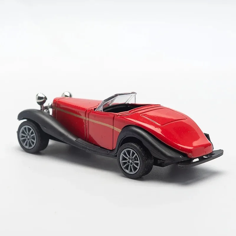 1:43 Alloy Vintage Diecast Car Model Car Classic Benzs 500K Pull Back Car Model Miniature Vehicle Replica Gift For Kids Adults
